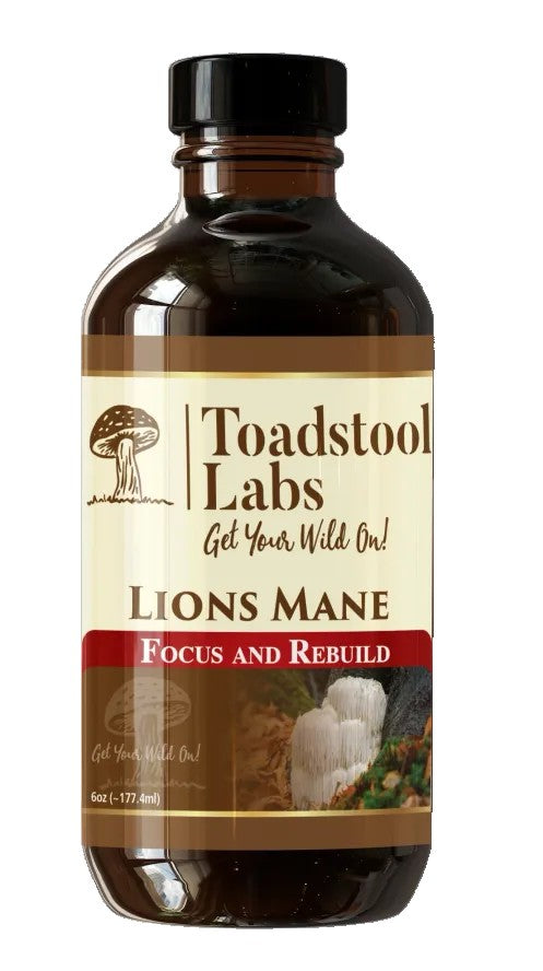Lion's Mane Supplement - Focus and Rebuild - Toadstool Labs